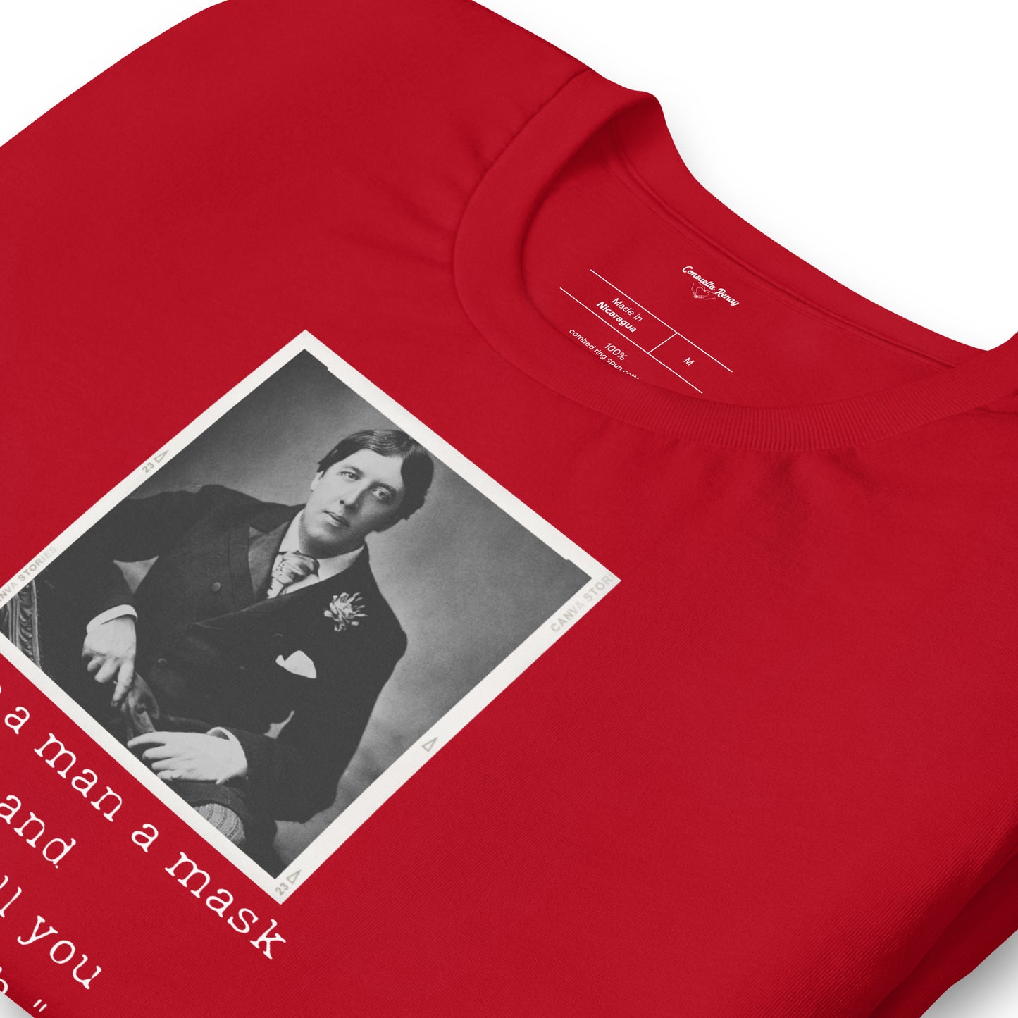 Oscar Wilde Unisex t-shirt