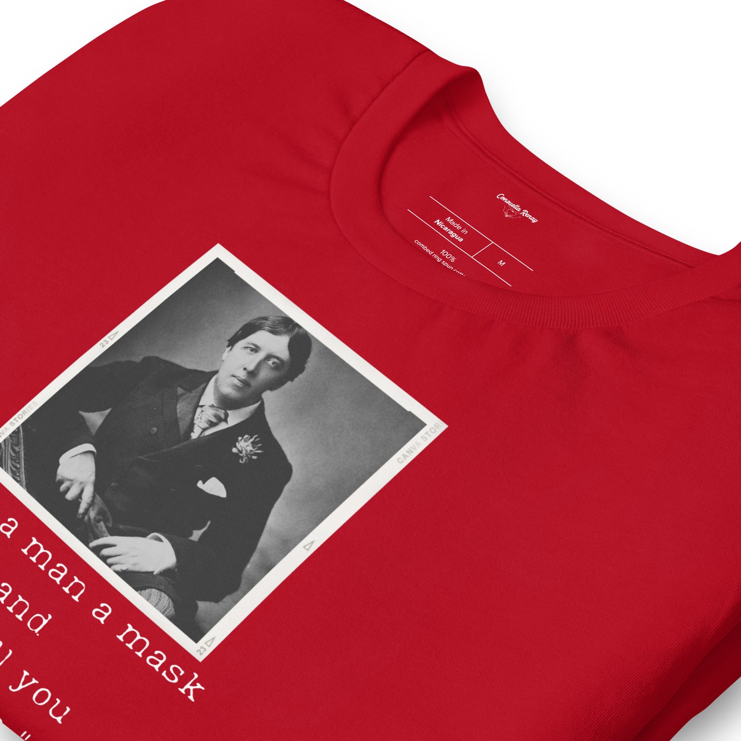 Oscar Wilde Unisex t-shirt