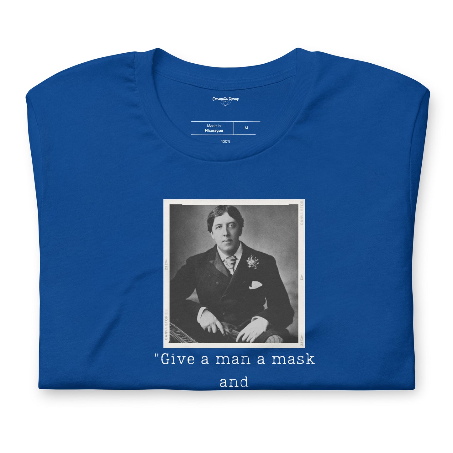 Oscar Wilde Unisex t-shirt