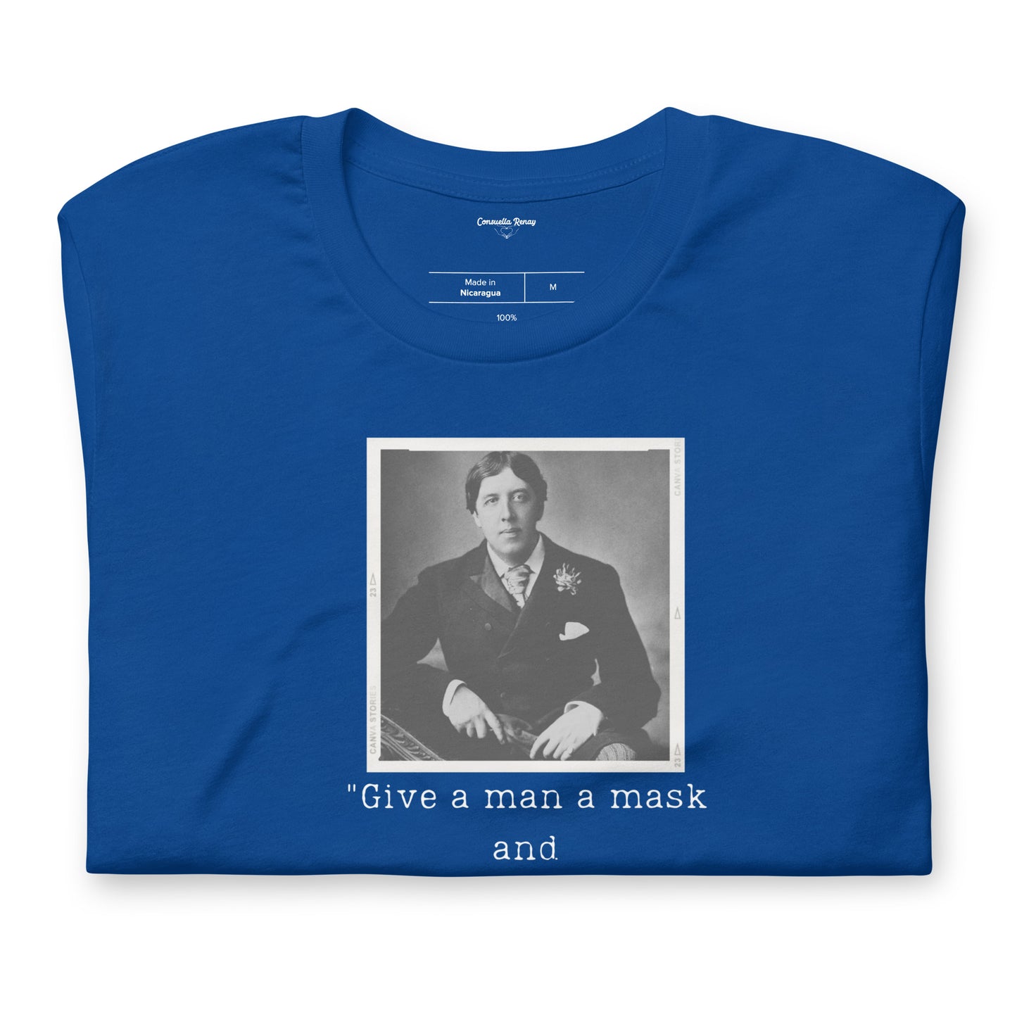 Oscar Wilde Unisex t-shirt