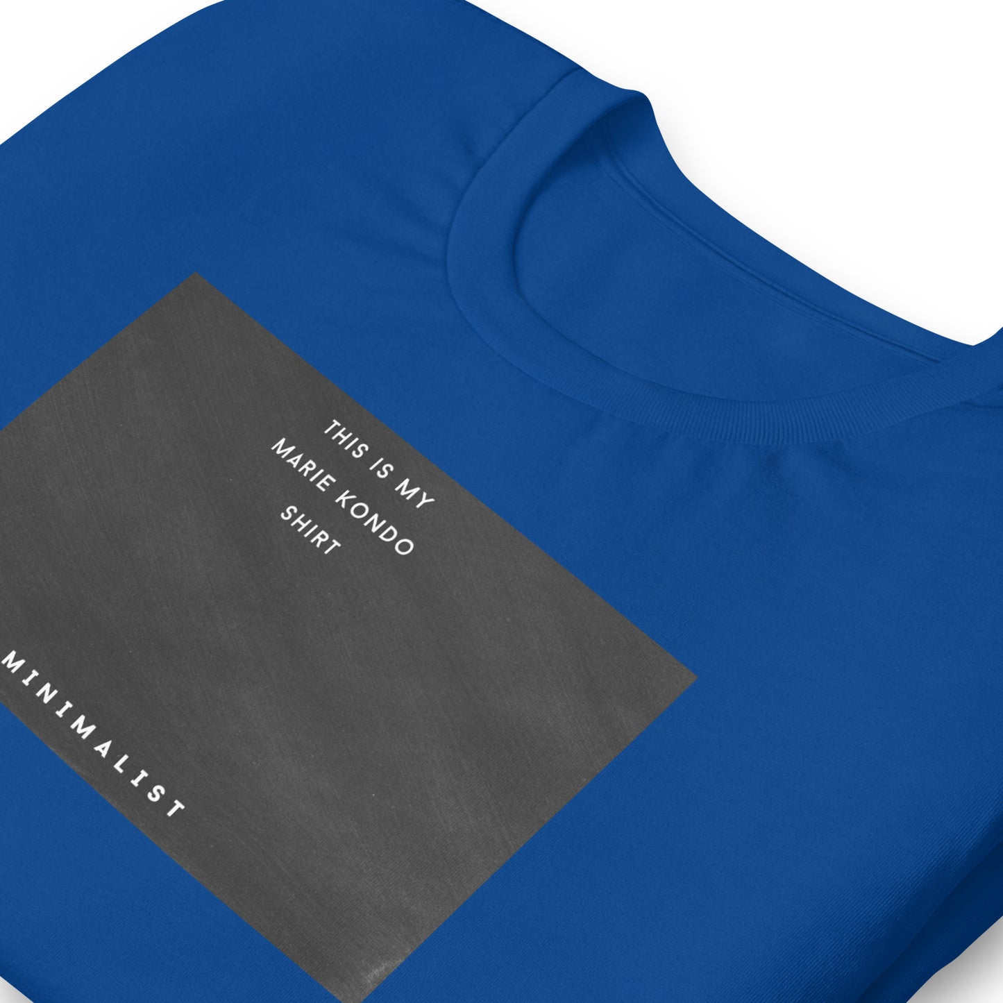 Minimalist Unisex t-shirt