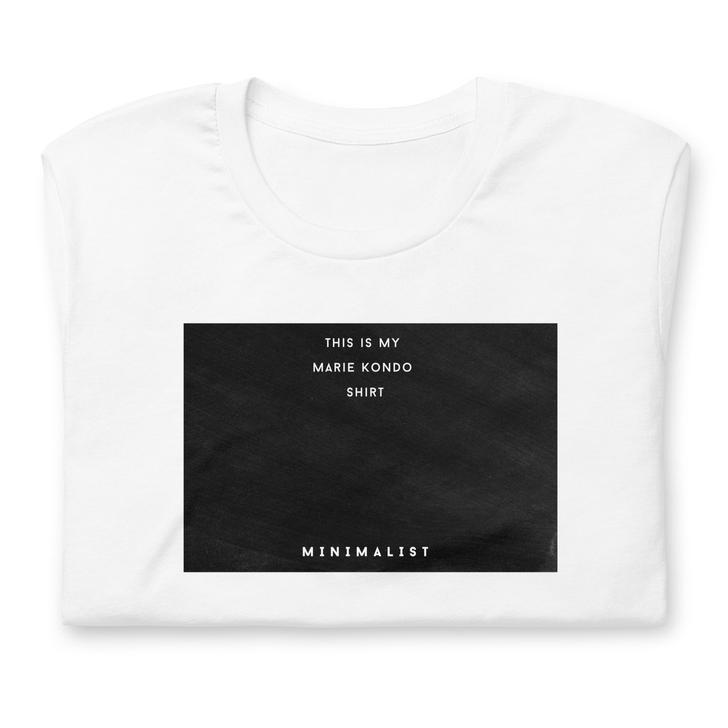Minimalist Unisex t-shirt