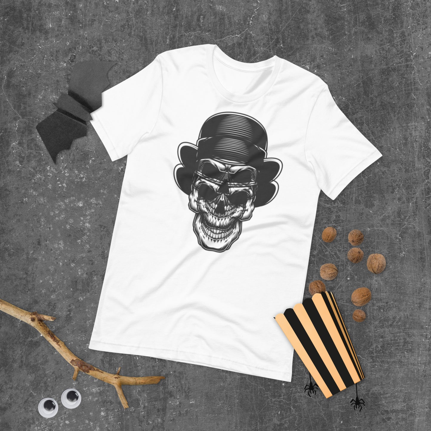 Scary Skullman Unisex t-shirt