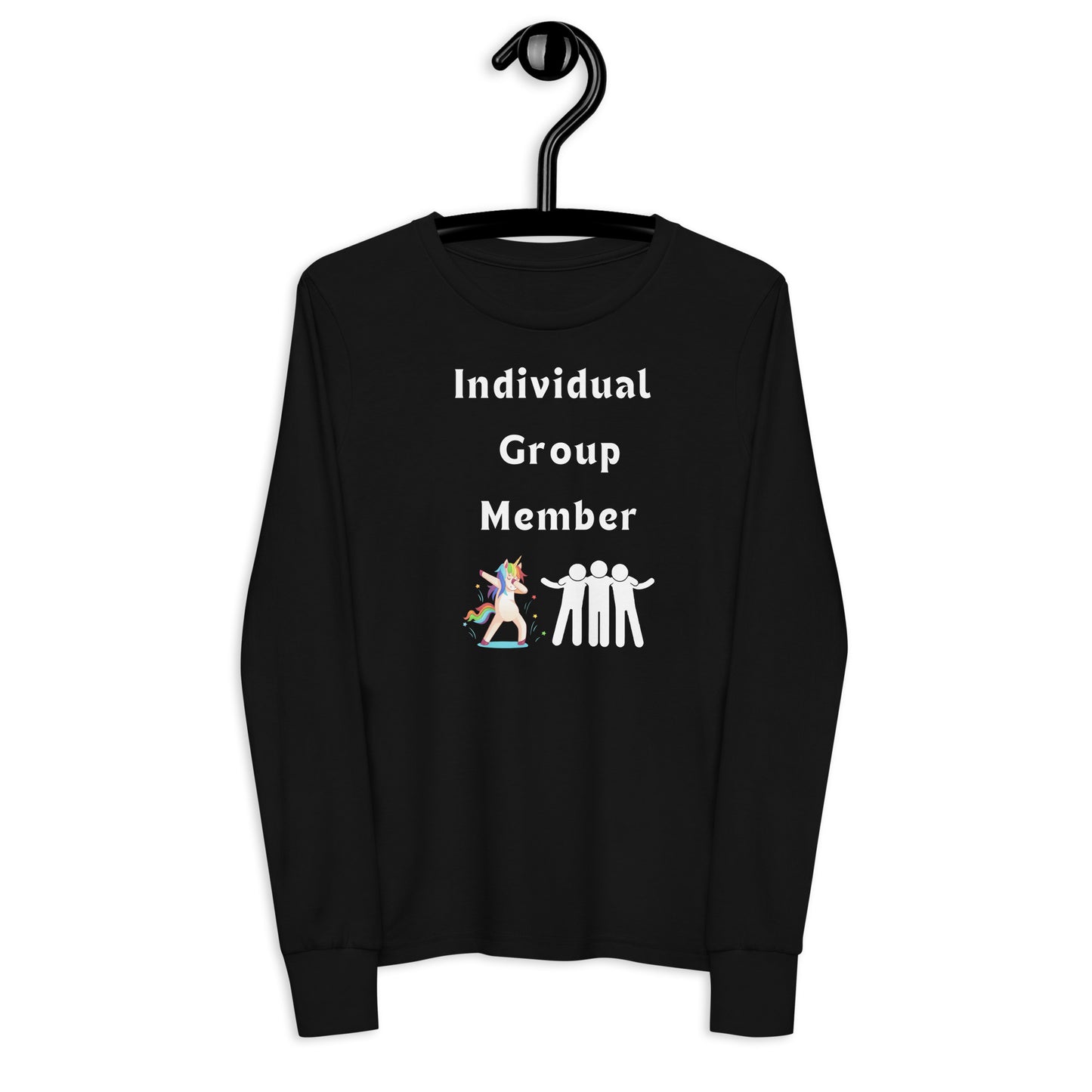 Individual Group Member Youth long sleeve tee