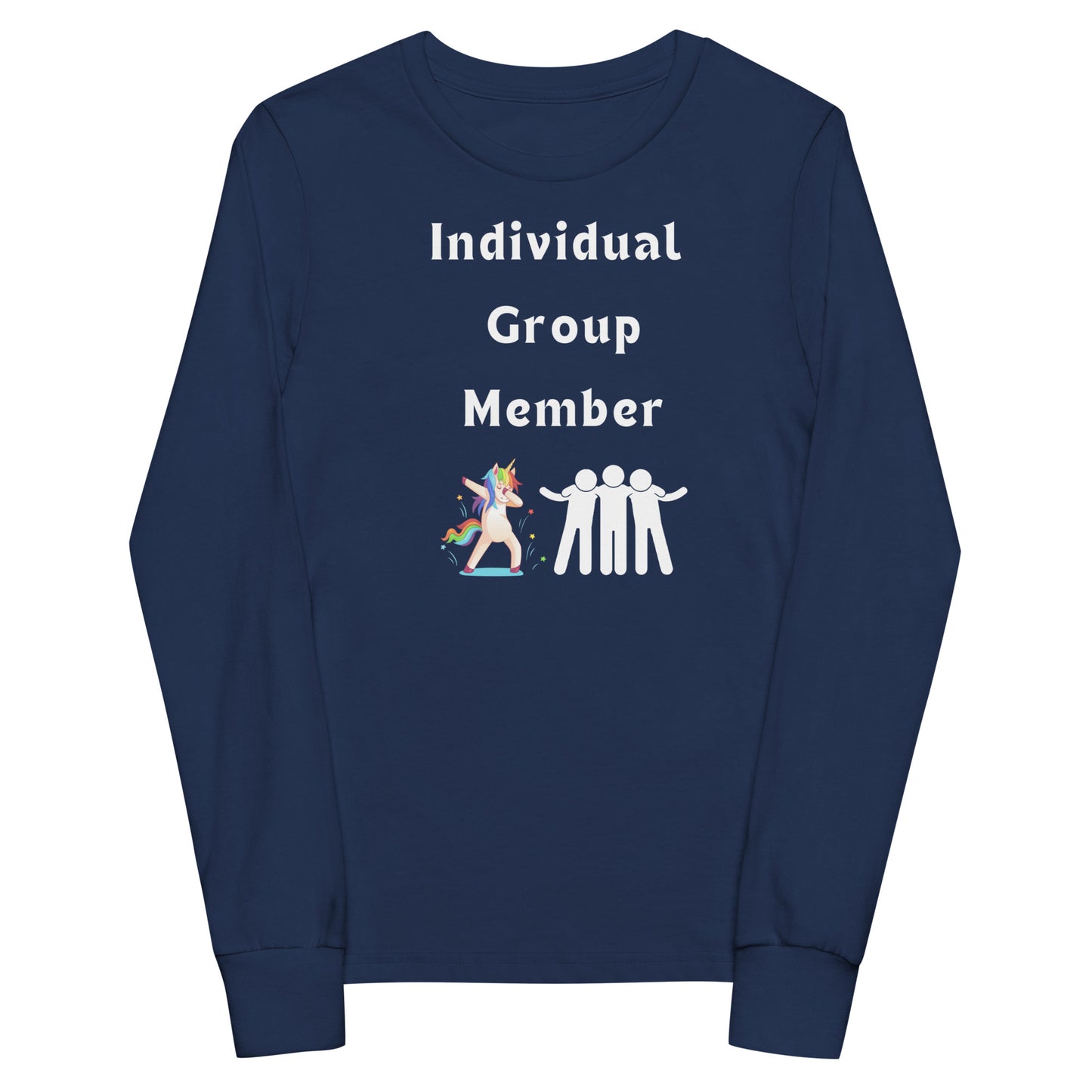 Individual Group Member Youth long sleeve tee